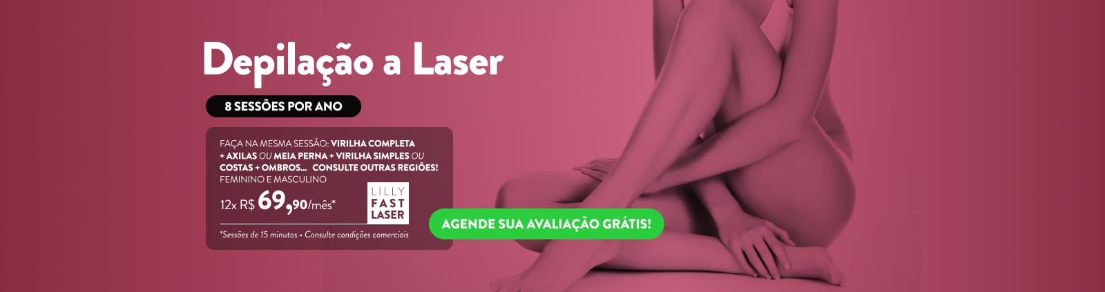 Lilly Estética: Faça sua avaliação grátis!